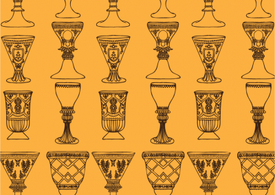 15th C. Venetian Glassware by Michael Sheridan Designs